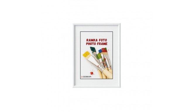 Frame - Gedeon GED 50x60 Plastic Frame 8mm Thickness White