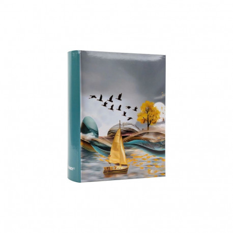 Photo Album - Fandy B46300/2 FLOW-2 300 Photos 10x15 cm Bookbound Black