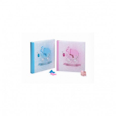 Baby Photo Album - KPH FA-937 Baby Move 60 Pages 29x32 cm Bookbound Blue