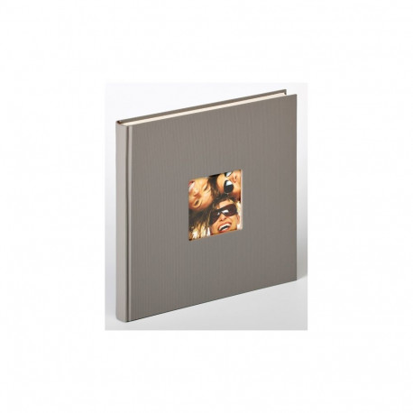 Photo Album - Walther FA-205-X 40 Pages Book Bound Customizable Cover Fun Grey