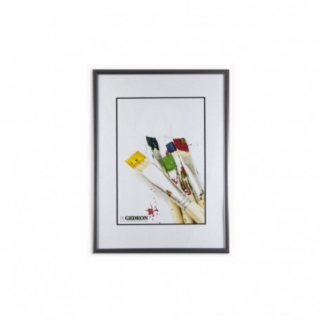 Frame - Gedeon GED 50x60 Plastic 8mm Lightweight Picture Frame Grey