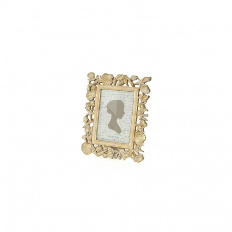 Home Decor - Imagee Frame Polyresin Shells 10x15 Cm Gold