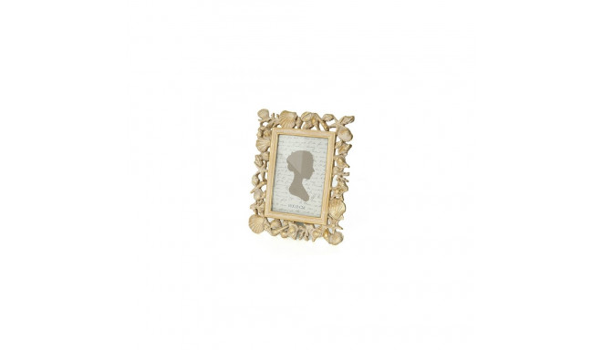 Home Decor - Imagee Frame Polyresin Shells 10x15 Cm Gold