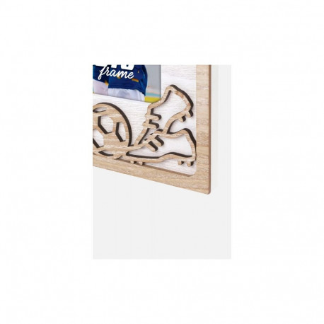 Frame - ERTOM PN9346 10x15 Cm Wooden Photo Frame, 290 Grams, Brown