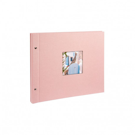 Photo Album - GOLDBUCH 28822 Bella Vista 39x31cm 40 Pages White Sheets Rose
