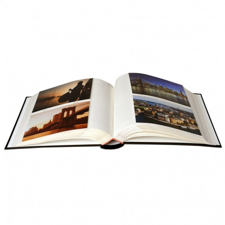 Photo Album - Walther ME-110-H Fun 10x15 200 Photos Slip-In Book Bound White Pages