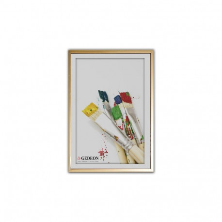 Frame - Gedeon GED 50x70 Plastic 8mm Display Picture Frame Gold