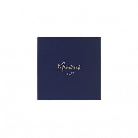 Photo Album - Gedeon Album GED SB46500 ART174, Black Pages, Blue