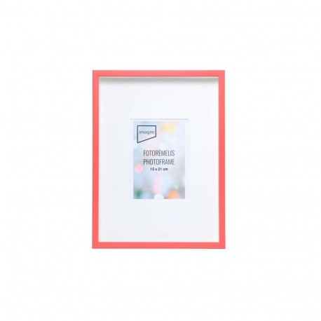 Frame - Imagee AMRI 30x40 Wooden Photo Frame for 15x20 cm Photo Red