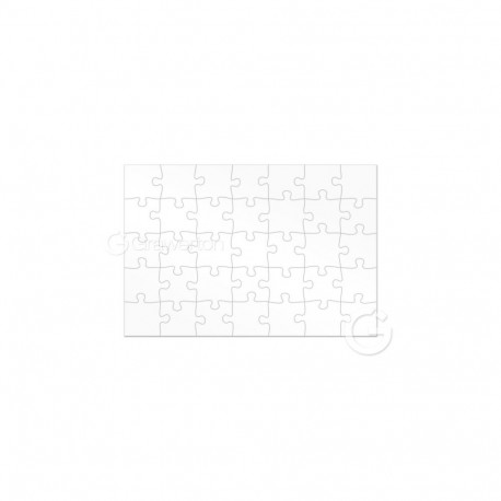 Puzzle - ARGO Puzzles for Sublimation 190x280mm 35 Elements (5pcs) White