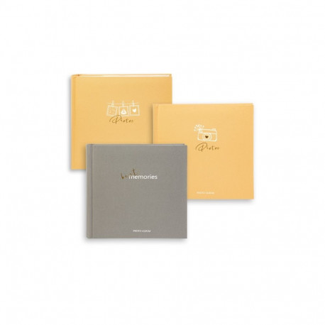 Photo Album - GOLDBUCH 17415 Best Memories, 200 Photos, 23x23 cm, Bookbound