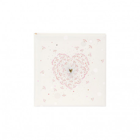 Photo Album - GOLDBUCH 08062 Golden Heart 60 Pages 30x31 cm White