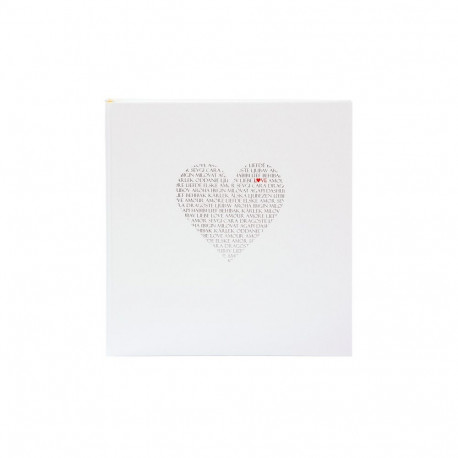 Photo Album - GOLDBUCH 08080 Love 60 Pages 30x31 cm White
