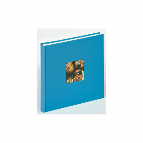 Photo Album - Walther FA-205-U 40 Pages Book Bound With Corner Splits Ocean Blue