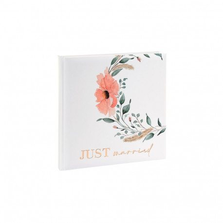 Photo Album - GOLDBUCH 08003 30x31cm 60 Pages White Sheets Just Married