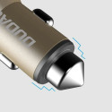 Dudao universal car charger 2 x USB | 3.1A black