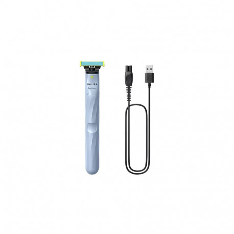 Philips OneBlade 1st Shave QP1324/20 Hair Shaver, Sky Blue