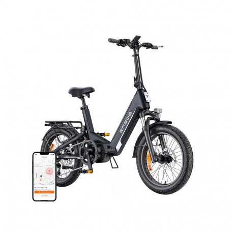 ENGWE L20 PRO 3.0 250W 20" Electric Bike (Black)