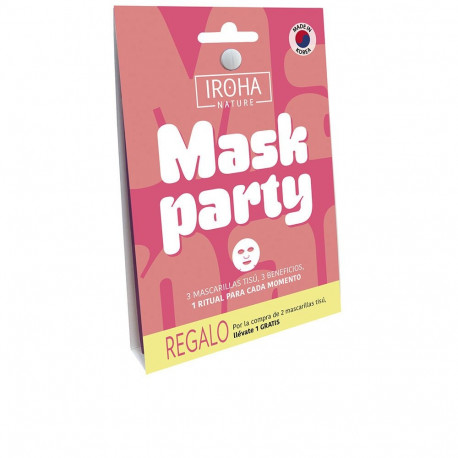 IROHA näomaskikomplekt MASK PARTY 3pz