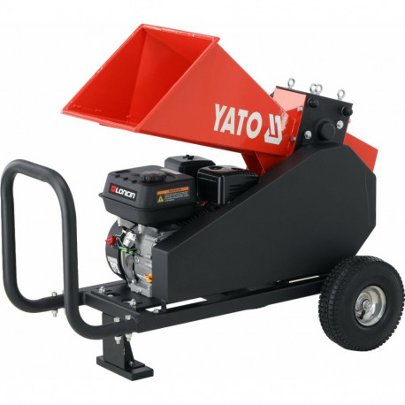 Yato bensiinimootoriga oksapurustaja YT-86160, 60 mm, 196 cm³, 4.1 kW, 6 tera, 2 m³/h, Loncin mootor