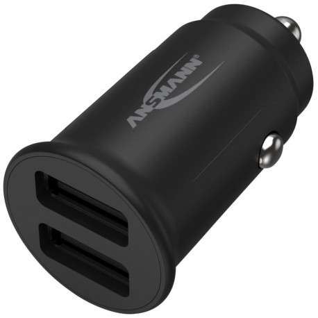 Ansmann In-Car Charger CC212 2xUSB 2400mA           1000-0030