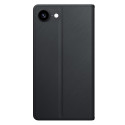 3mk Wallet Case for iPhone 16e - Black