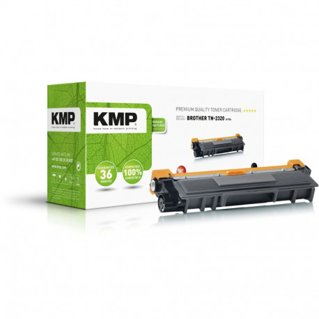 KMP toonerkassett B-T56 sobib Brother TN-2320, must