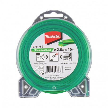 Trimmeri lõng P/N DUR191UZX3, DUR368LZ (E-01769) 2mm 15m