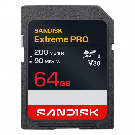 "Card Extreme Pro SD UHS-I 64GB SD 200MB/s"