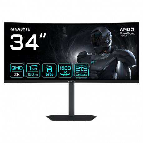 "GIGABYTE GS34WQCA Curved Gaming Monitor 86,4 cm (34 Zoll)"