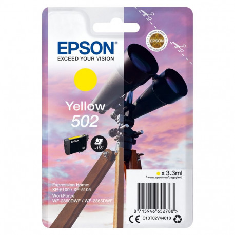 "Epson 502 C13T02V44010 yellow"