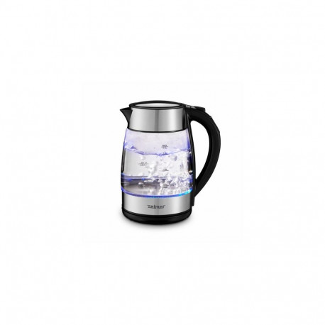 Zelmer ZCK8026 electric kettle 1.7 L 2200 W Black, Transparent