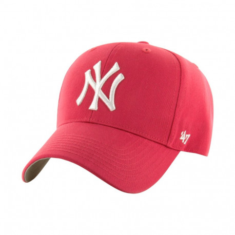 Czapka z daszkiem dla dzieci '47 New York Yankees Raised Basic koralowa B-RAC17CTP-BE_KIDS