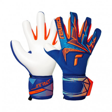 Reusch väravavahi kindad Attrakt Freegel Advance 5670235 4129 9,5, sinised-oranžid