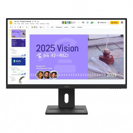 Monitor - Lenovo ThinkVision E27Q-40 27-Inch 2560x1440 IPS 350 cd/m² Black