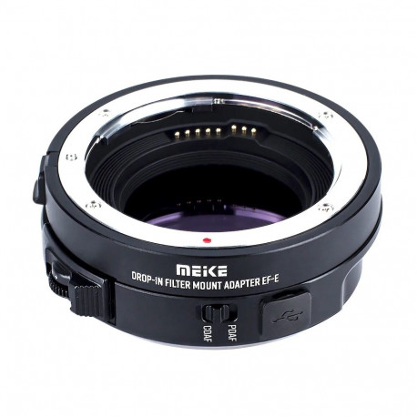 Adapter - Meike MK EFTE C Drop in Filter Mount Adapter (supports Canon EF/EF S to Sony E, includes N