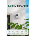 Amazon security camera Blink Outdoor 2K+ (2 Camera System), white