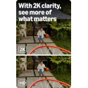 Amazon security camera Blink Outdoor 2K+ (2 Camera System), white