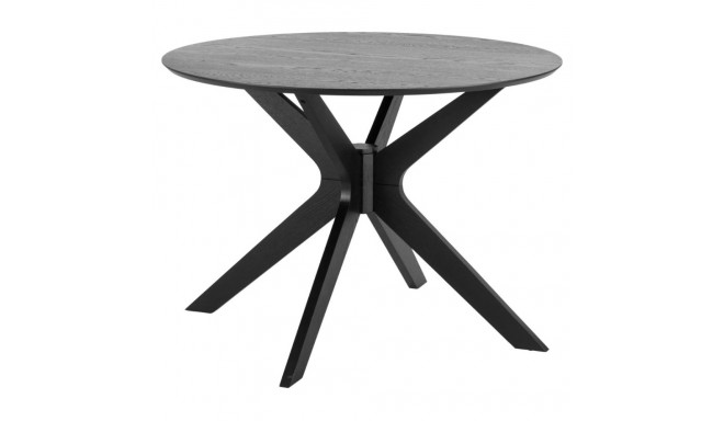 Söögilaud DUNCAN Ø105 cm, must