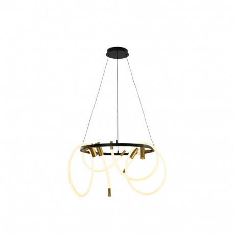 LED ripatsvalgusti TIGRIS COIL 4000K kuldne