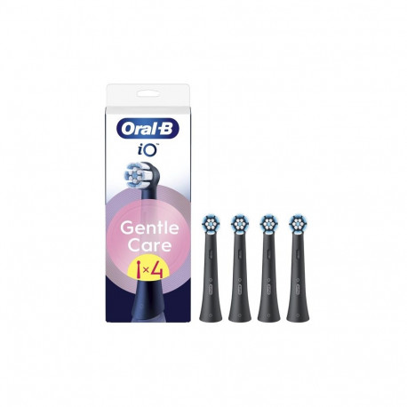 BRUSH HEAD IO 4PCS ORAL-B GENTLE CARE BK