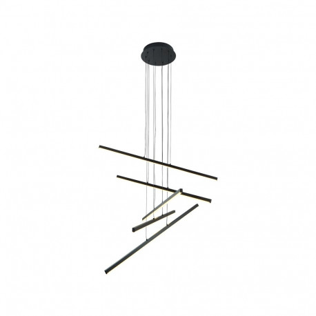 PENDANT LED LIGHT SIBIU 60W 4000K BLACK