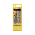 5PCS MASONRY DRILLS IN CASSETTE