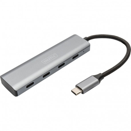 USB-C 4-pordiline, hõbedane