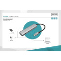 Digitus USB-C 4-Port (silver)