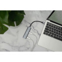 Digitus USB-C 4-Port (silver)