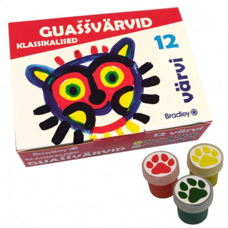Guash 12x20ml klassikaline Bradley
