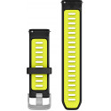 Garmin kellarihm Quick Release 20mm Forerunner 170, must/kollane