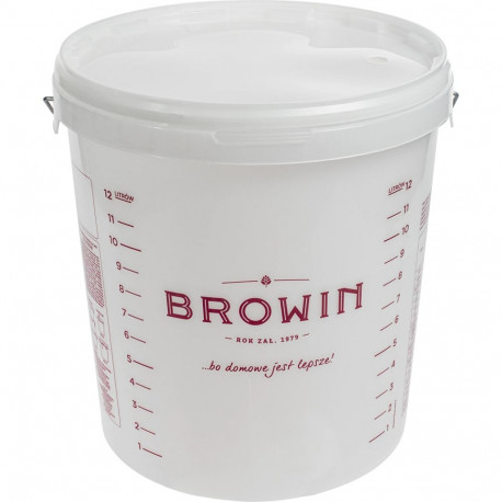 Browin Fermentatsiooninõu 340415, 15 L, polüpropüleen BPA-vaba, ilma käepidemeta, koos pistikuga, ko