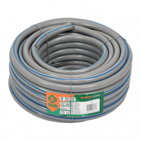 Flo GARDEN HOSE 3/4" 20M STRONG LINE 89293, 20m, 3/4" (19mm), 10bar, 30bar, -10~+60°C, PVC, UV-kinde